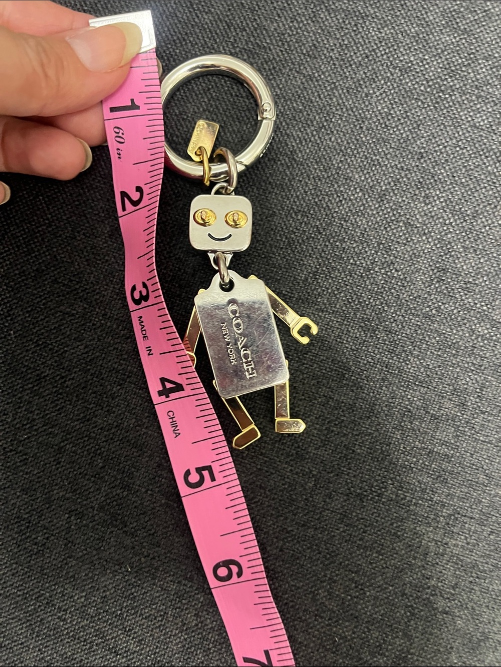 Coach robot bag charm - Picture 3 of 3